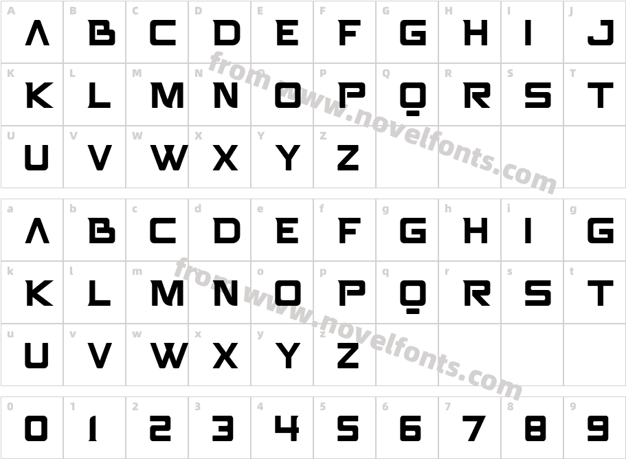 VastronCharacter Map