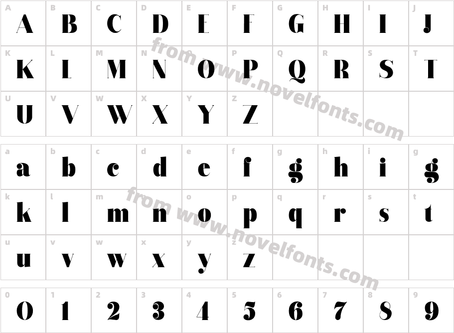Vectory BlackCharacter Map