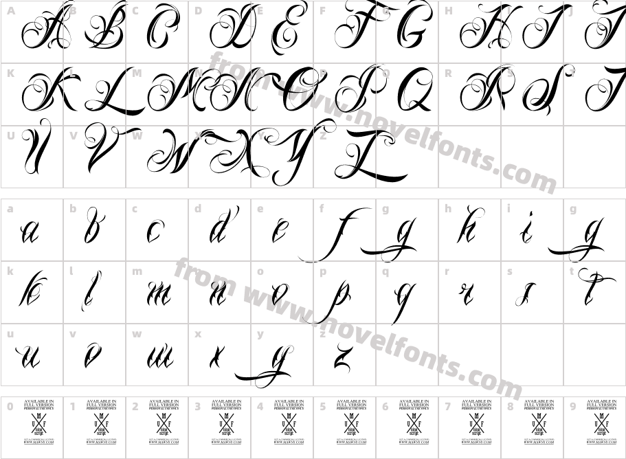 Nina Script DemoCharacter Map