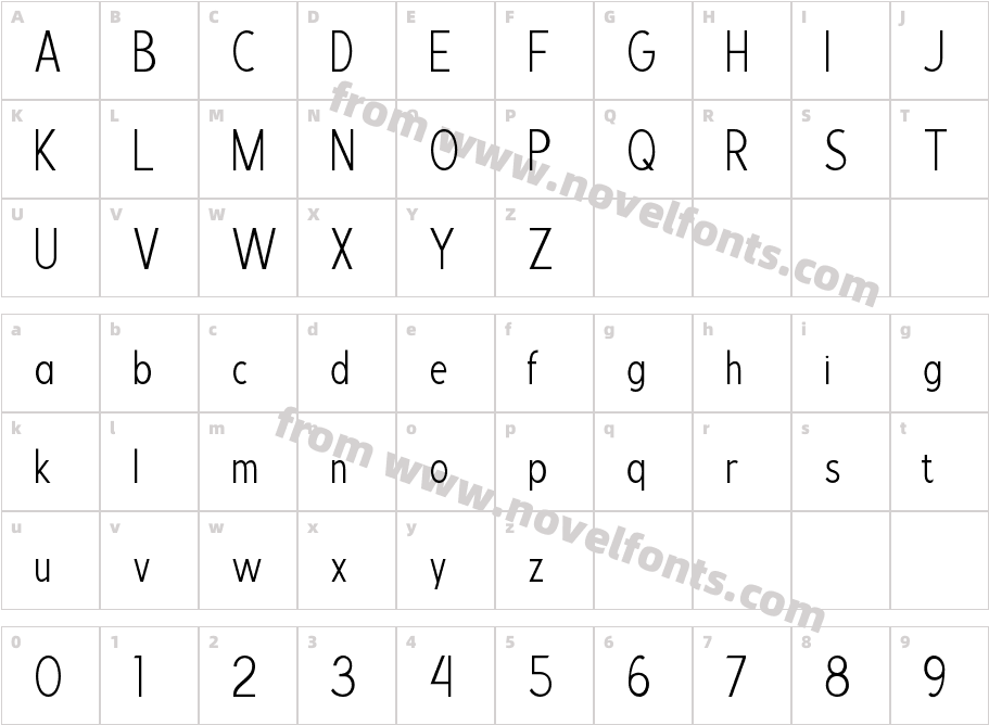 Velnica LightCharacter Map
