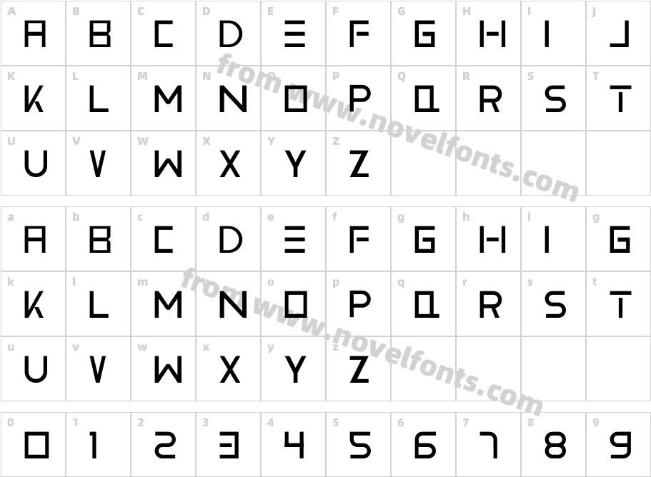 Vemanem ProCharacter Map