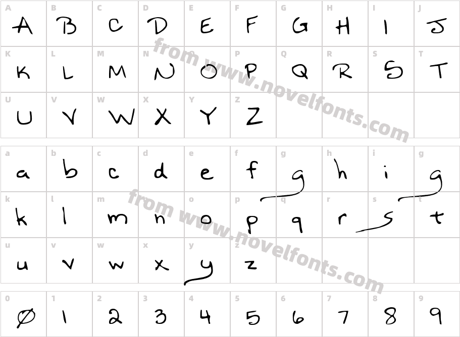 NineteenCharacter Map