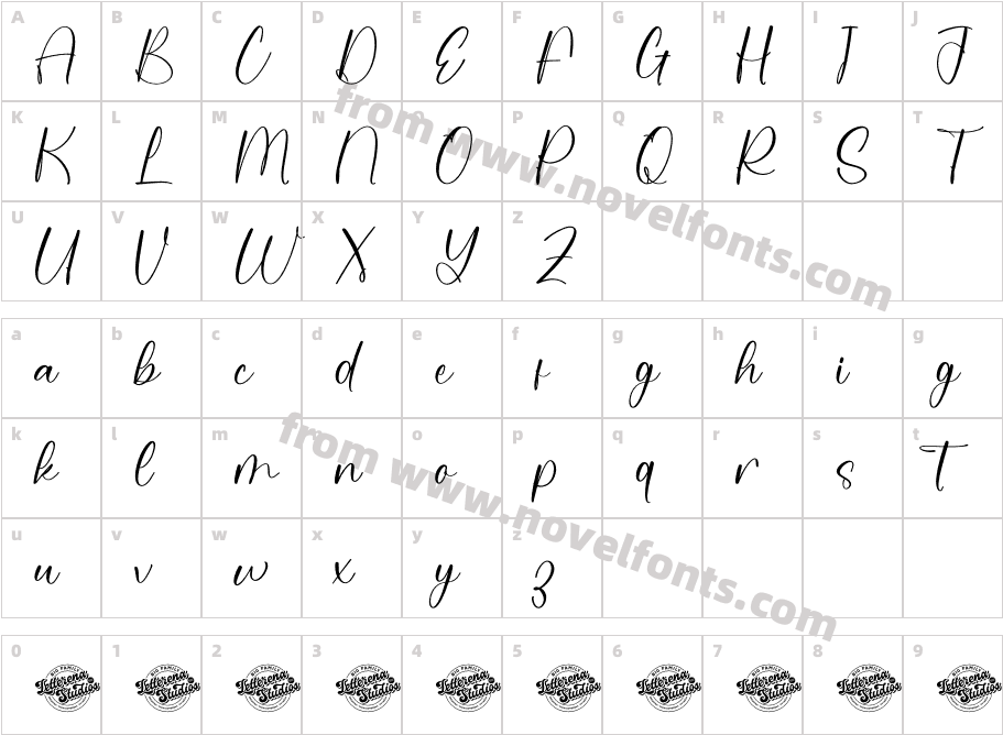 Vintage Hosters DEMO VERSIONCharacter Map