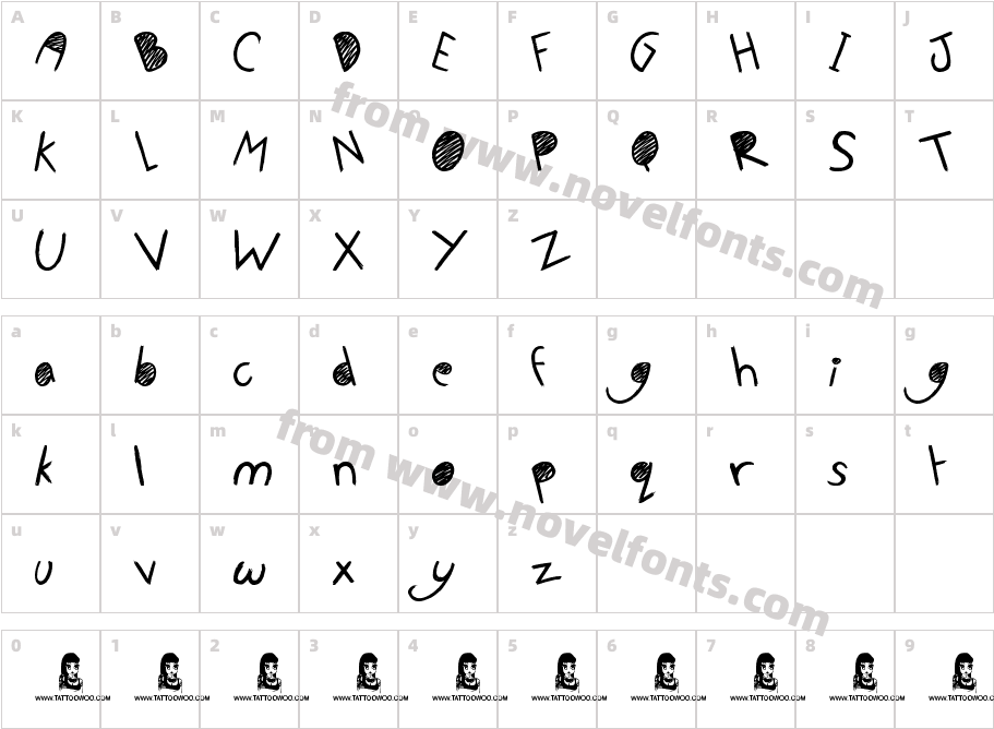 No Talking AllowedCharacter Map