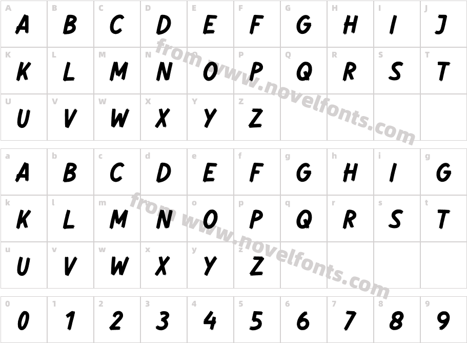 WadezixCharacter Map