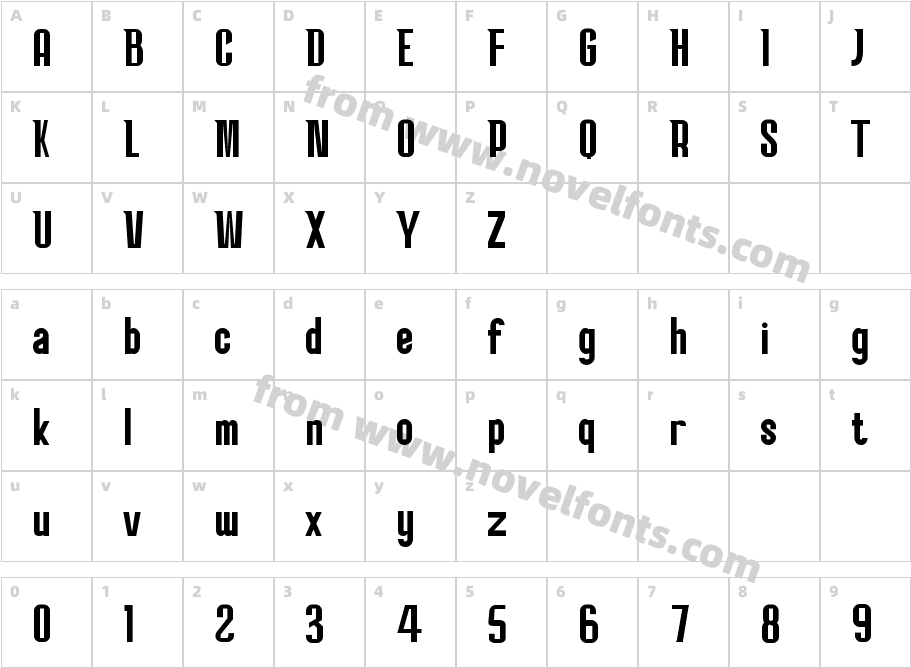 Warlord RegularCharacter Map