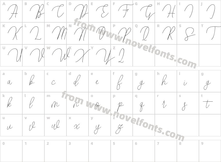 Watashi Signature RegularCharacter Map