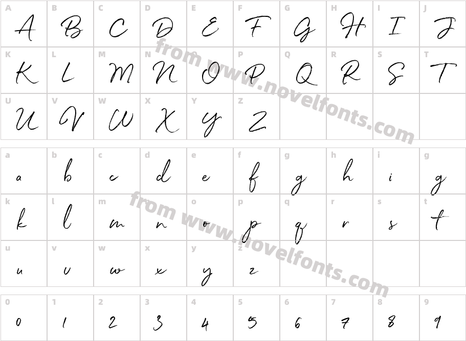White Oleander Upright Alt2Character Map
