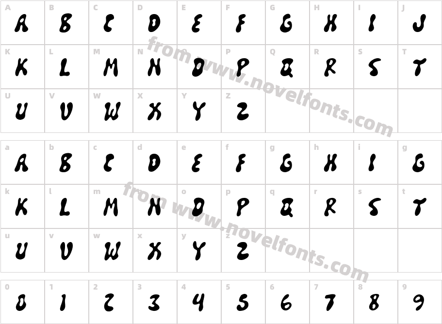 White PearlCharacter Map