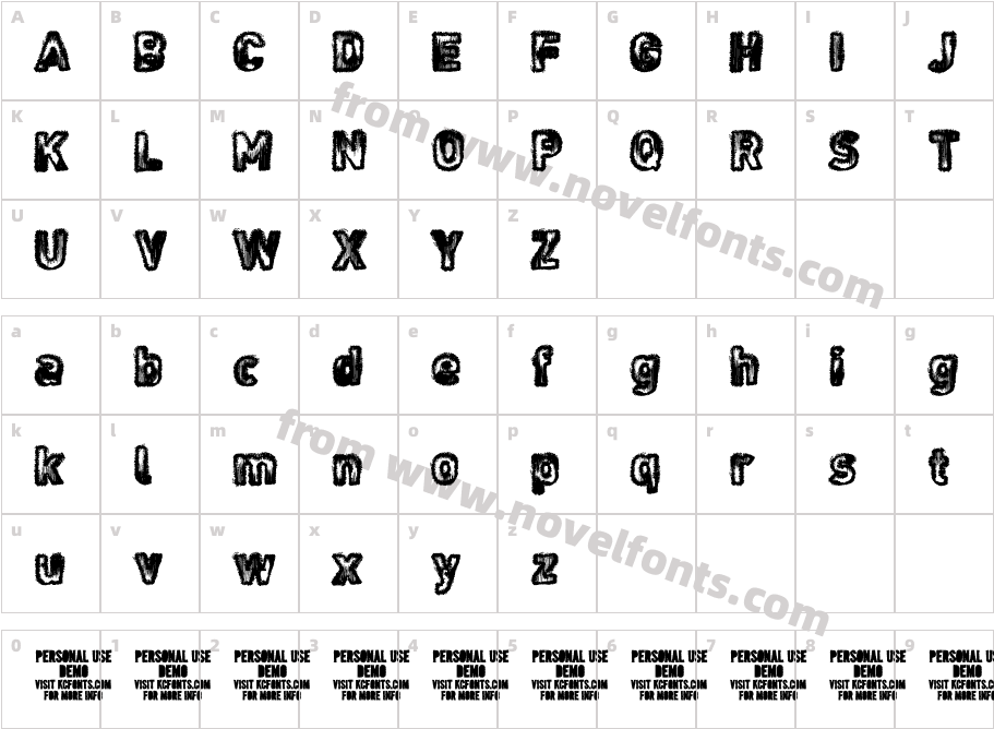 Noises in the AtticCharacter Map