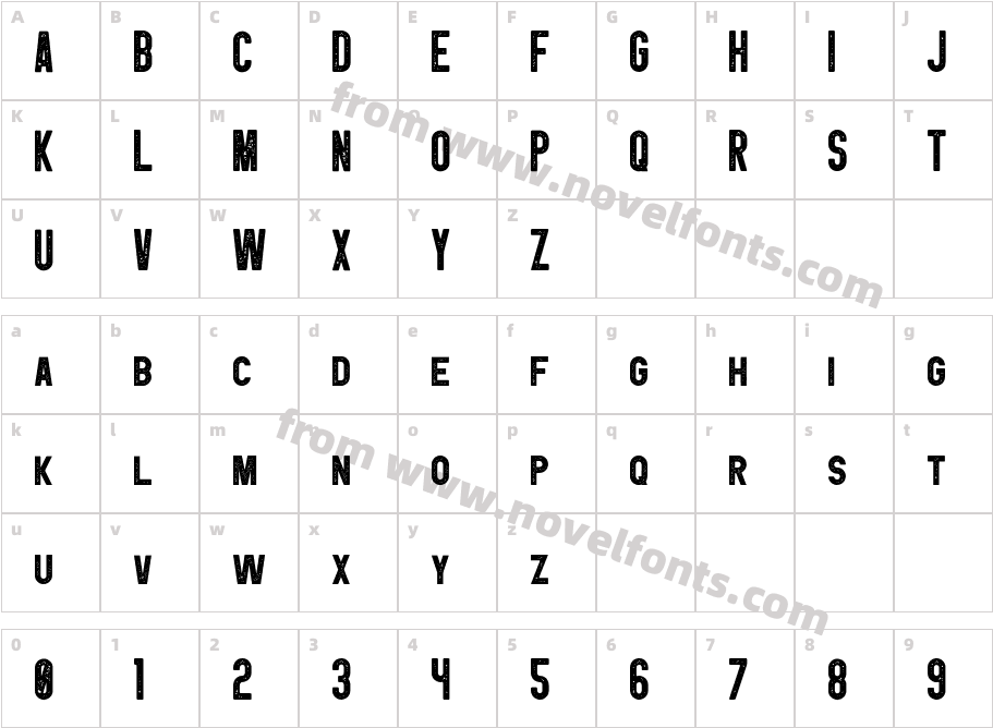Wild VenturaCharacter Map