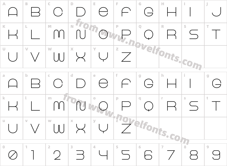 Wild Wide ExtendedCharacter Map