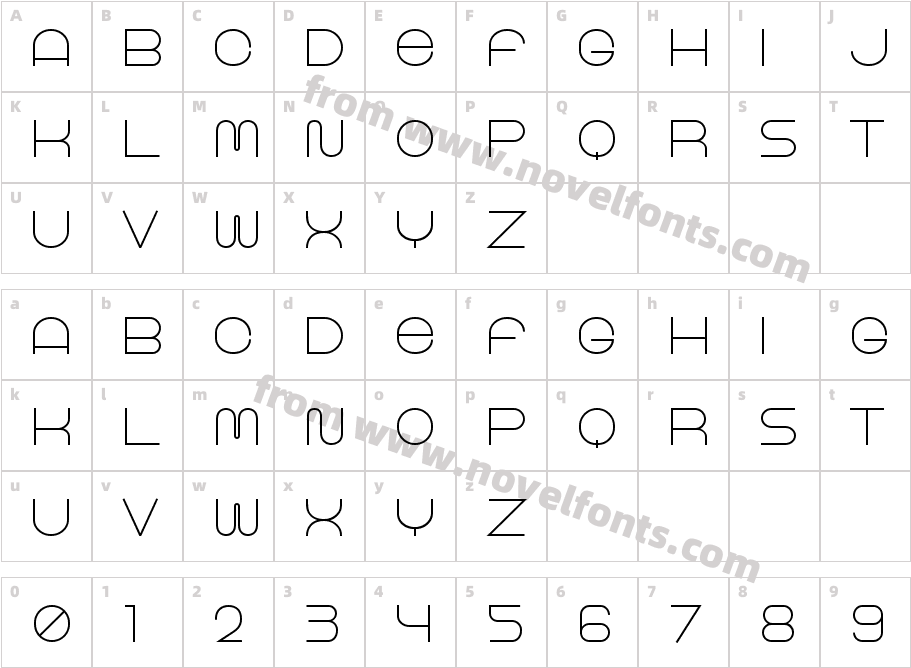 Wild Wide ExtendedCharacter Map