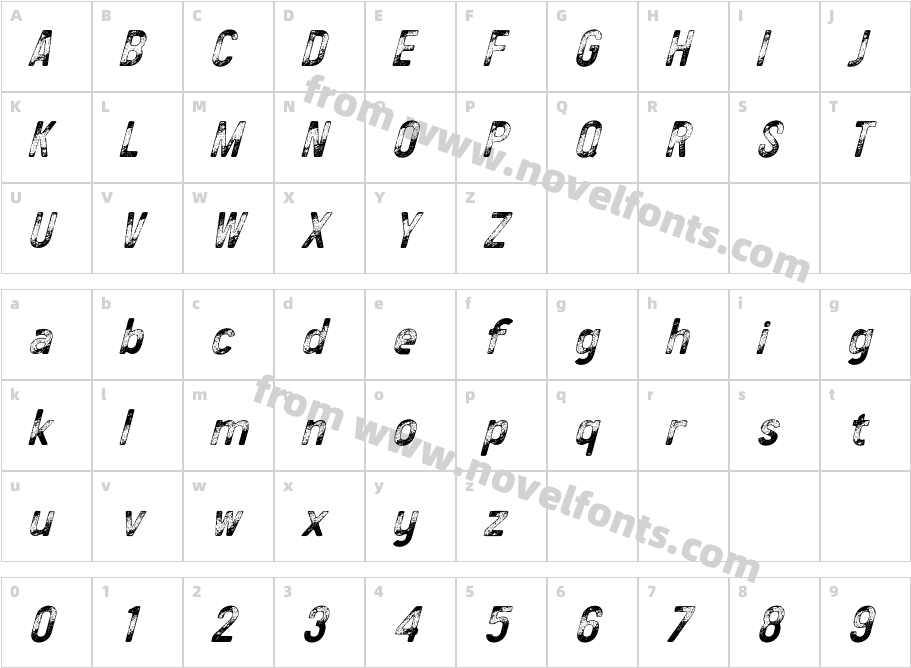 Wolfers-Stamp#1SlantCharacter Map