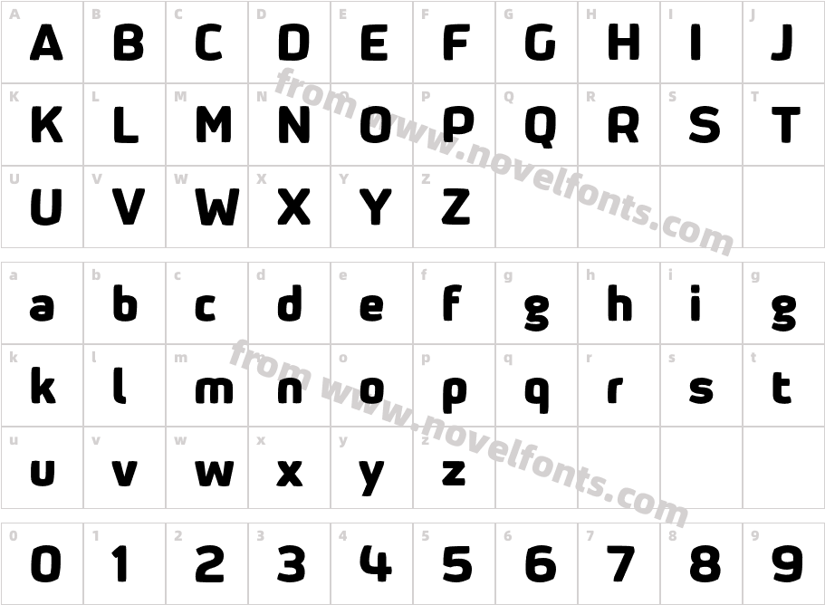 XXII SinozDSP BlackCharacter Map