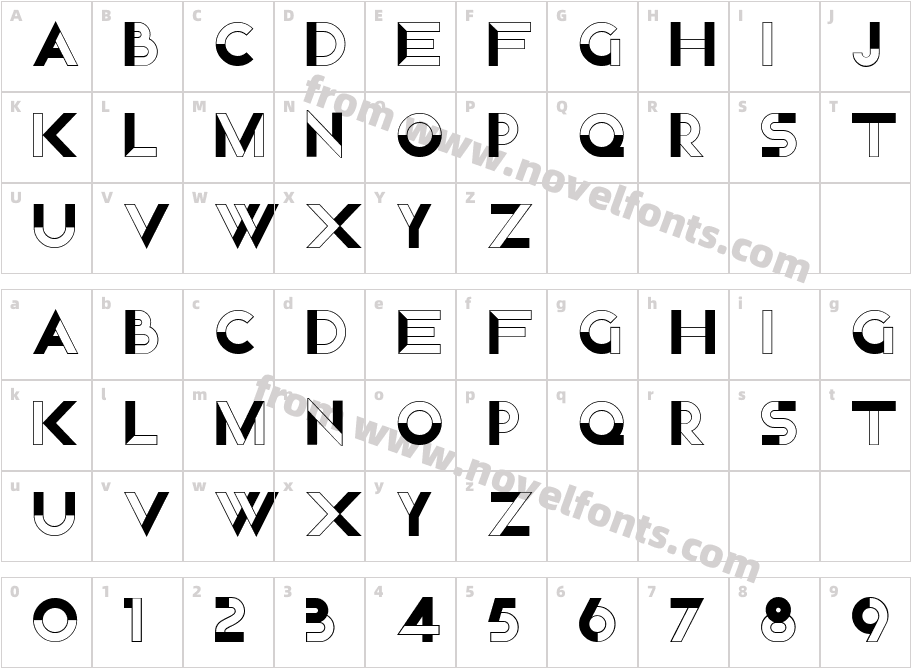 Nord Express NFCharacter Map