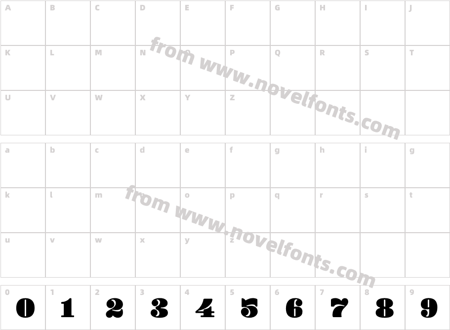 Yellow Numbers SoftCharacter Map