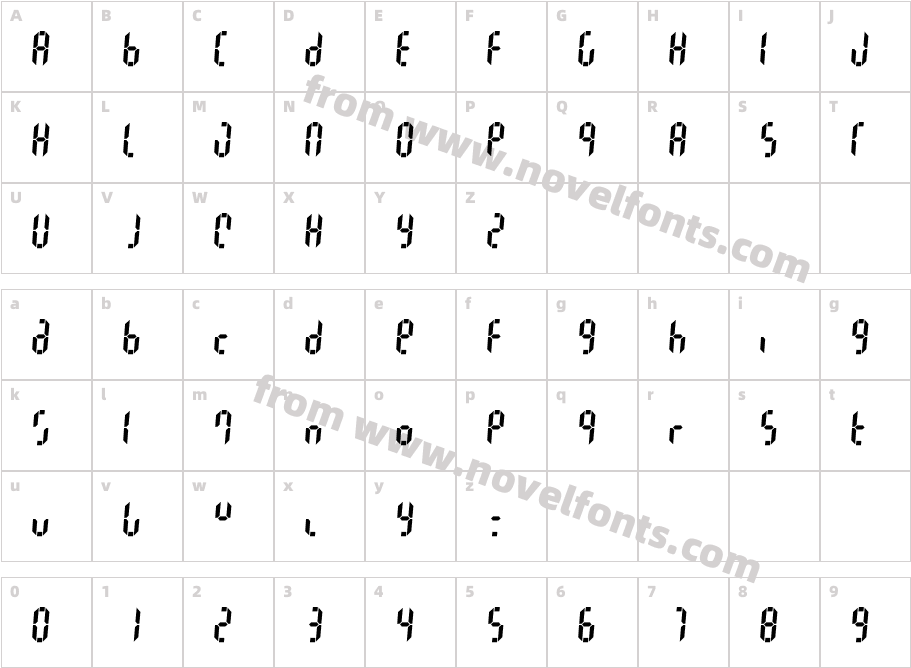 Yourname D7 Jet EighthCharacter Map