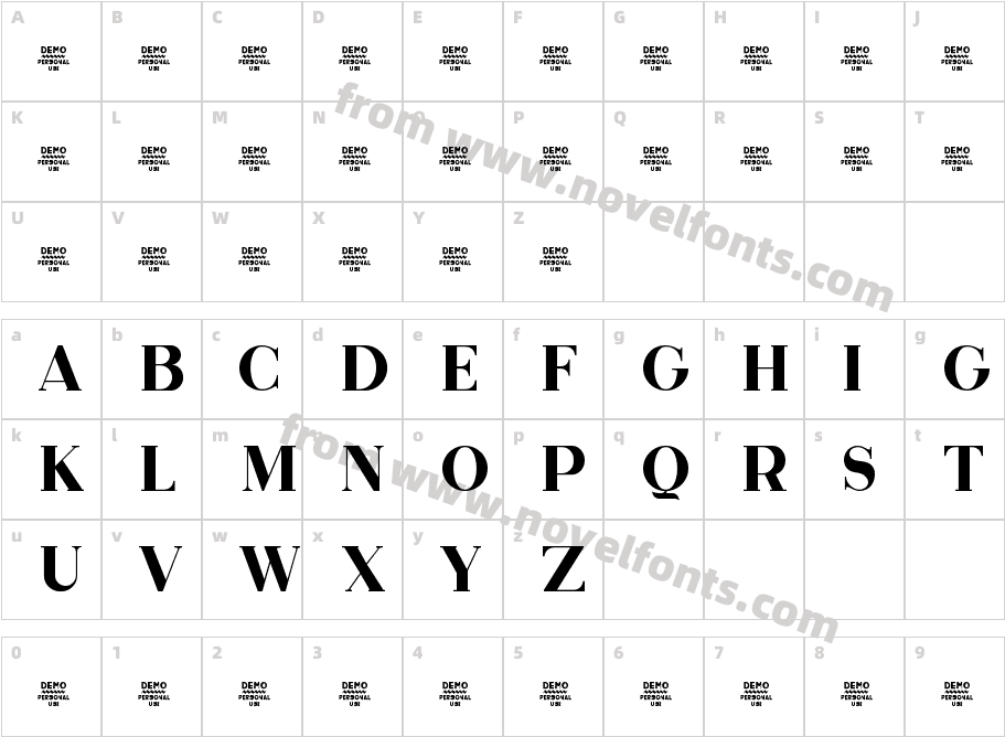 Zilap Exclusive Personal useCharacter Map
