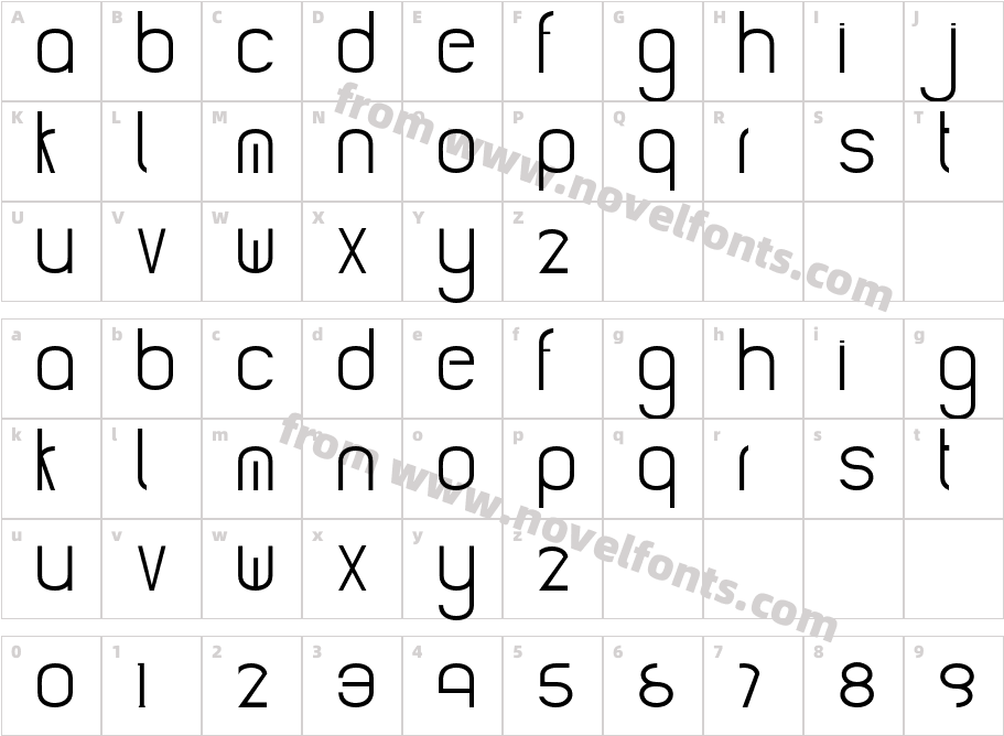 azuraCharacter Map