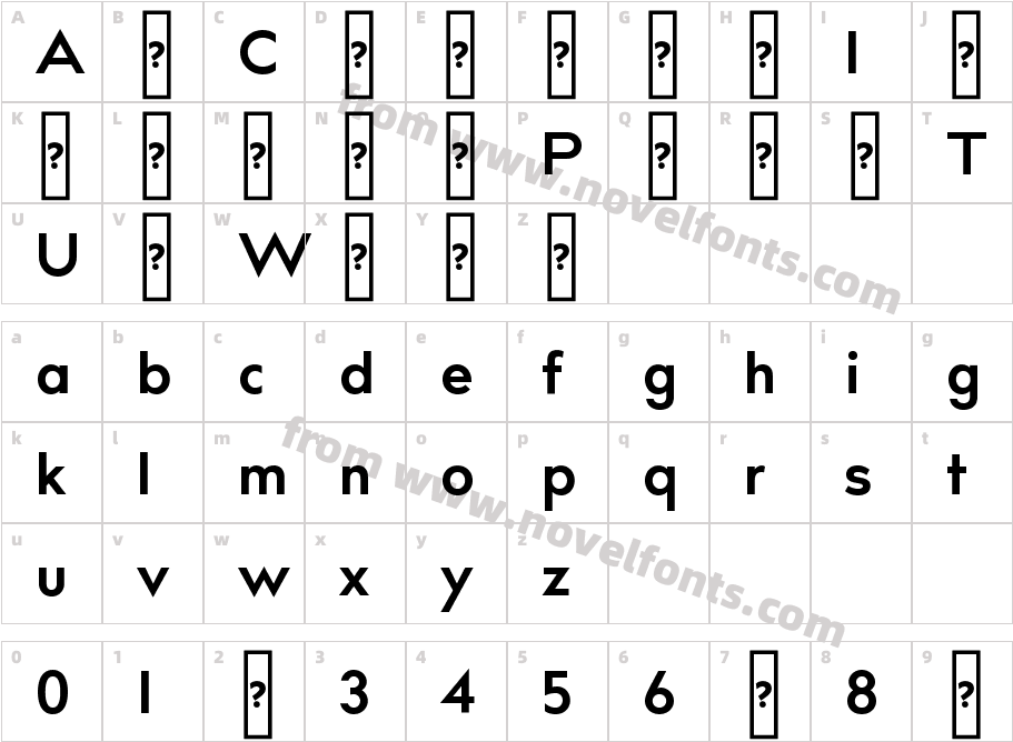 bill corp med boldCharacter Map