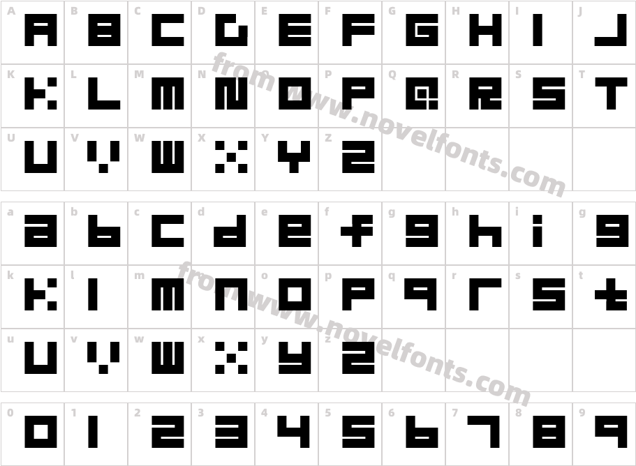 block_mergedCharacter Map