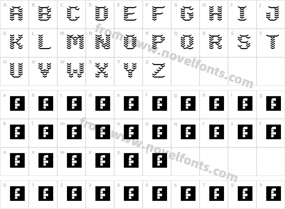brick block RegularCharacter Map
