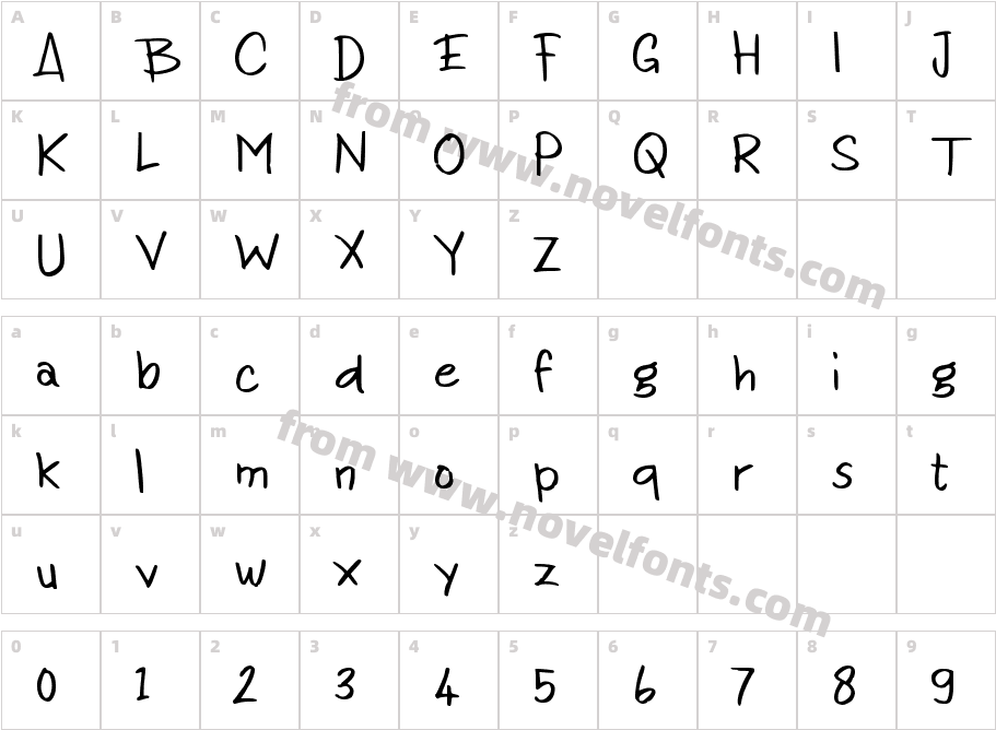 e EngkauCharacter Map