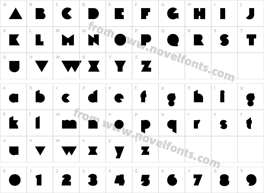 fs Patchman RegularCharacter Map