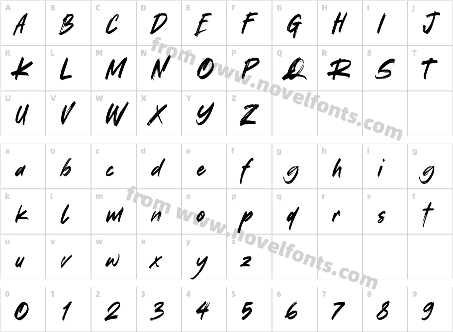 harmlessCharacter Map