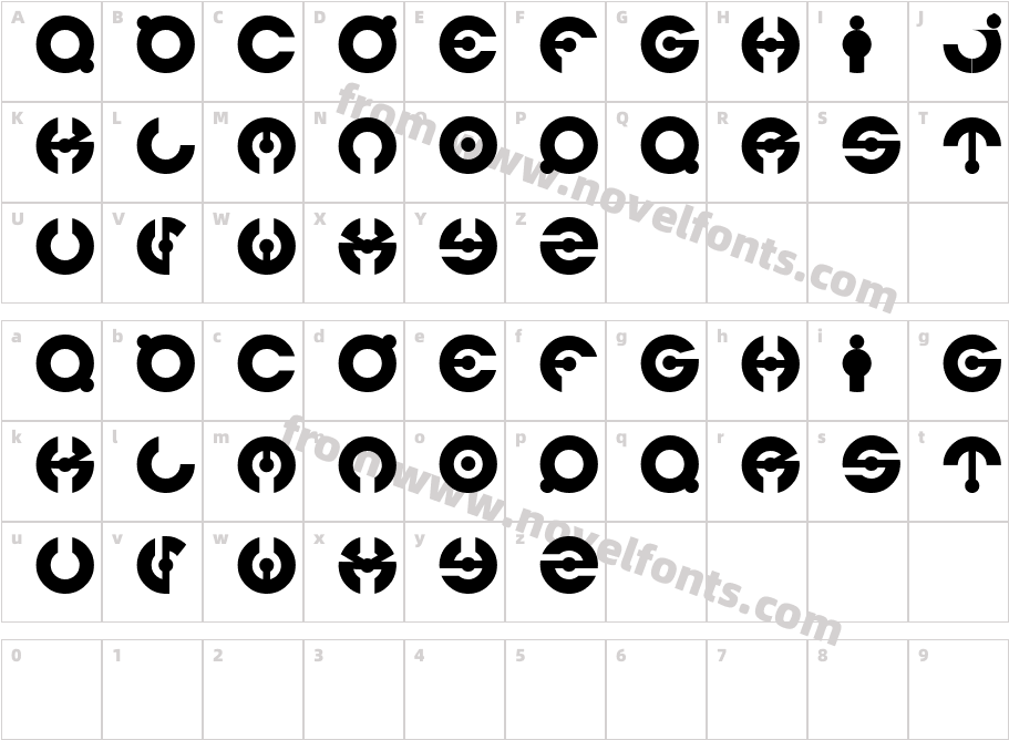 james gloverCharacter Map