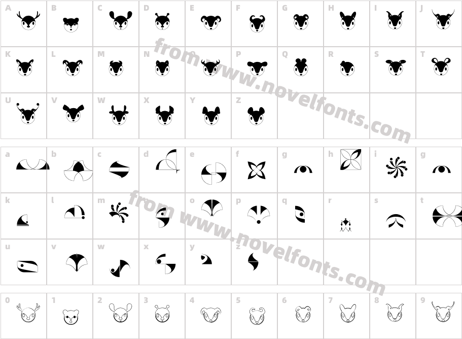 levarolls playCharacter Map