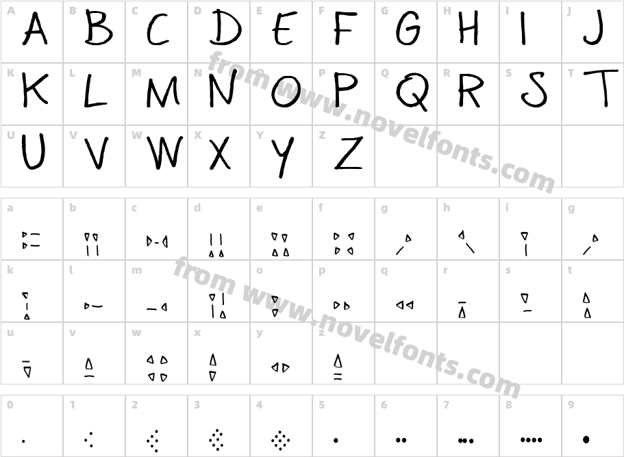 mannasanskritCharacter Map