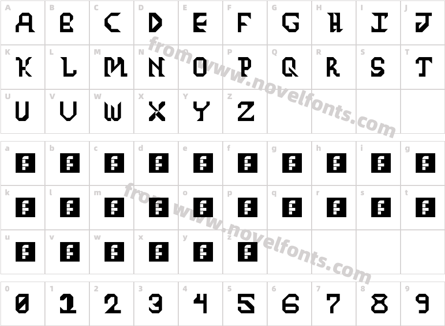 multimedia RegularCharacter Map