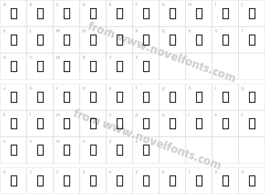 Noto Sans MandaicCharacter Map