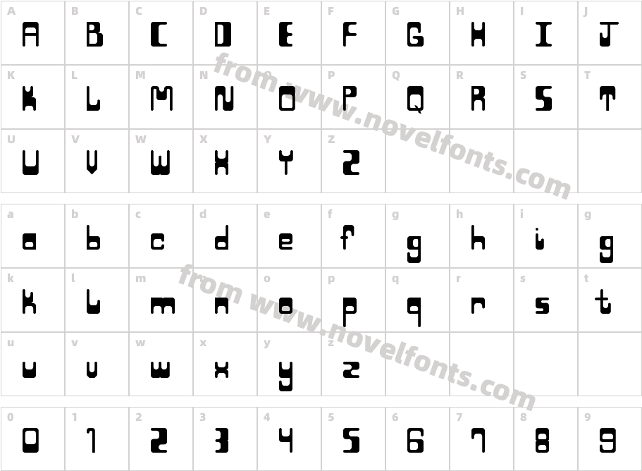 pooling RegularCharacter Map