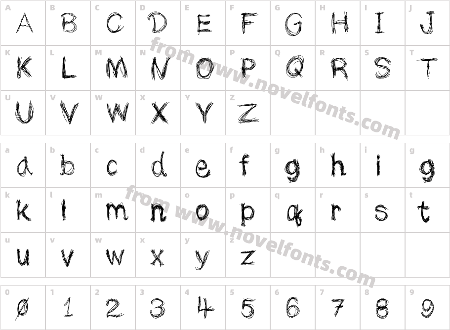 scratch MediumCharacter Map