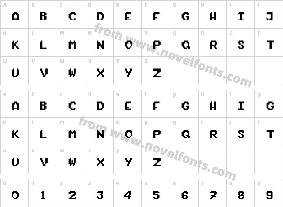 skeleboomCharacter Map