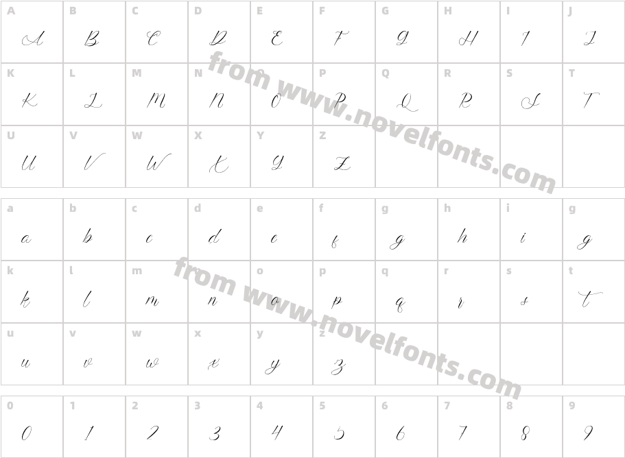 starlightCharacter Map