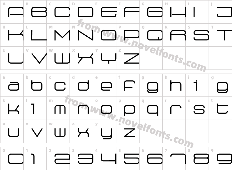 zanjir LPCharacter Map