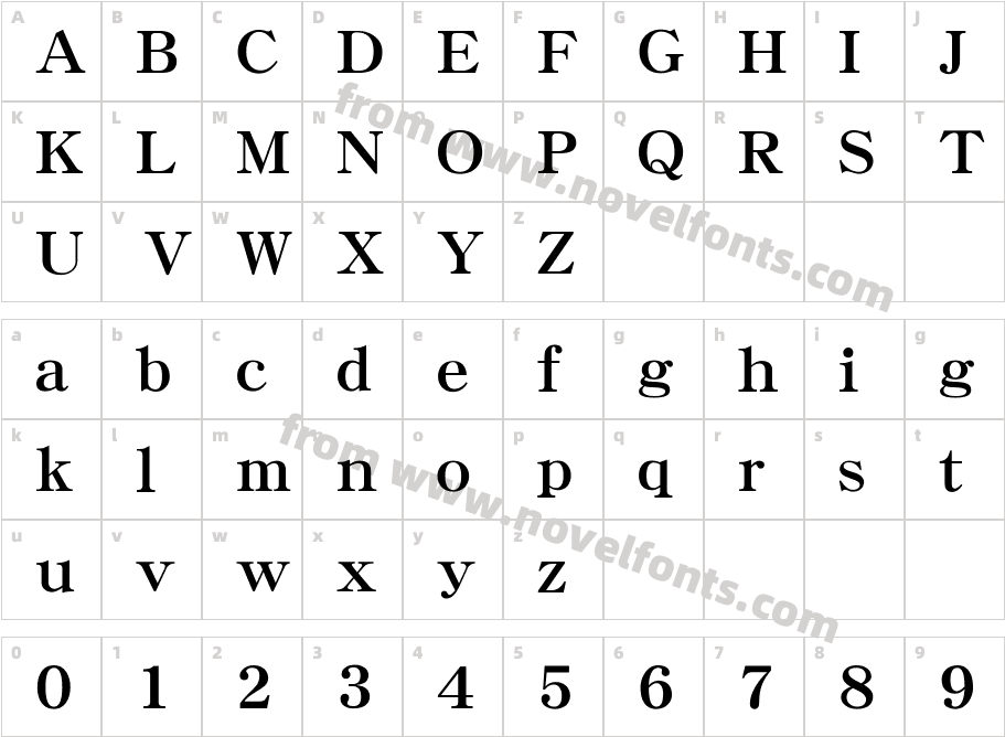 ＤＦＧ平成明朝体W9Character Map