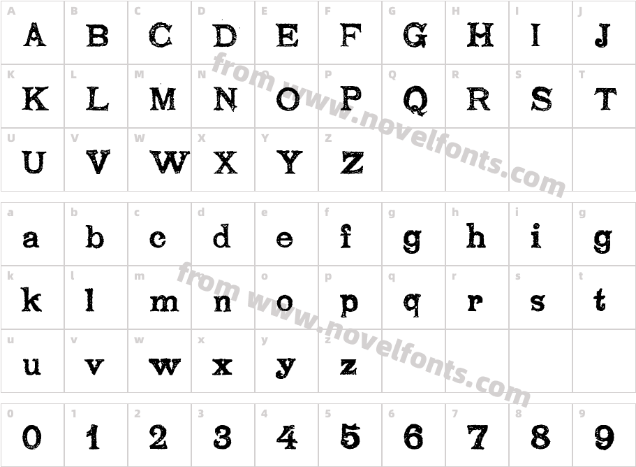 1925 My Toy Print Deluxe Pro NormalCharacter Map