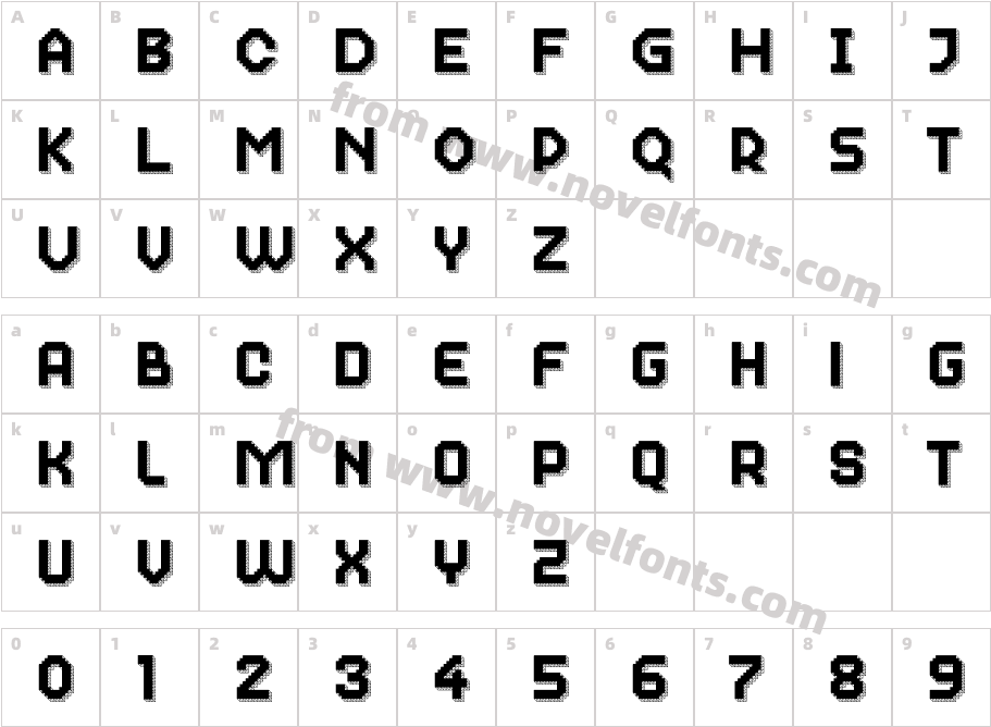 2nd Dance Floor BillboardCharacter Map