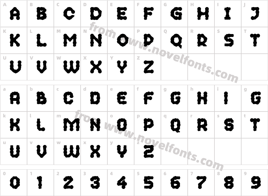 2nd Dance Floor SprayedCharacter Map