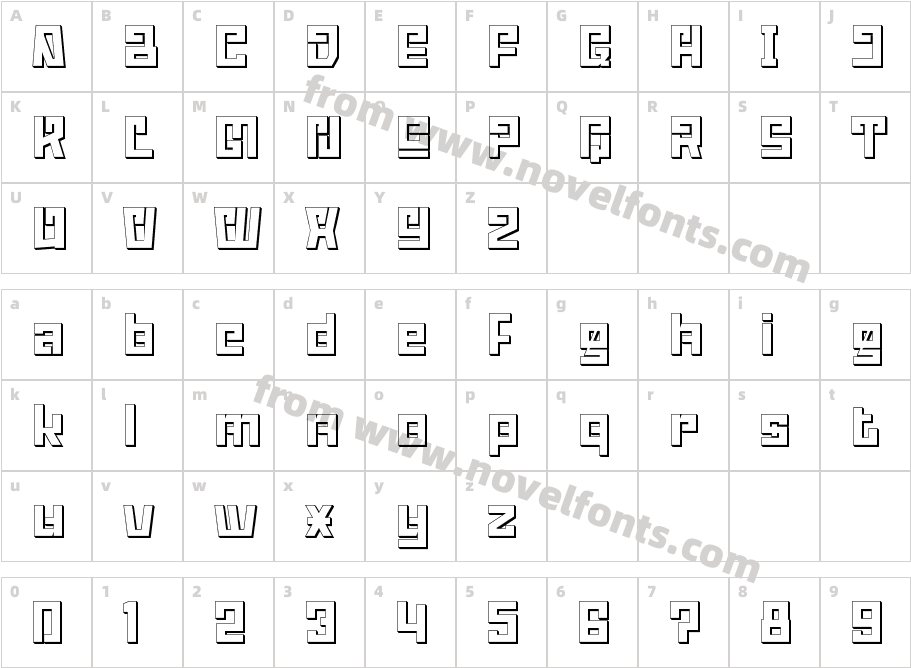 ABODIN ShadowCharacter Map
