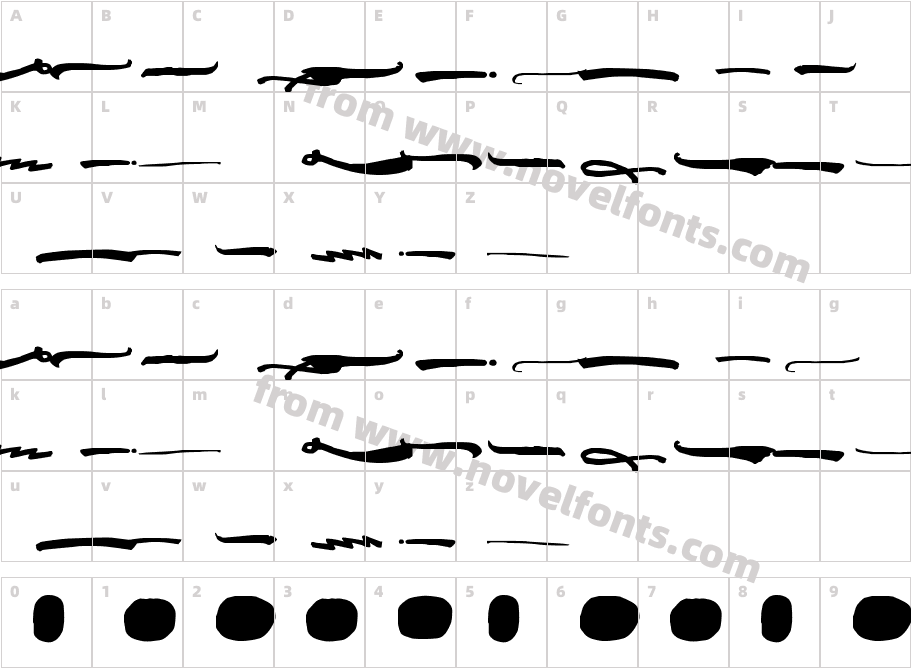 ALBOROTOORNAMENTCharacter Map