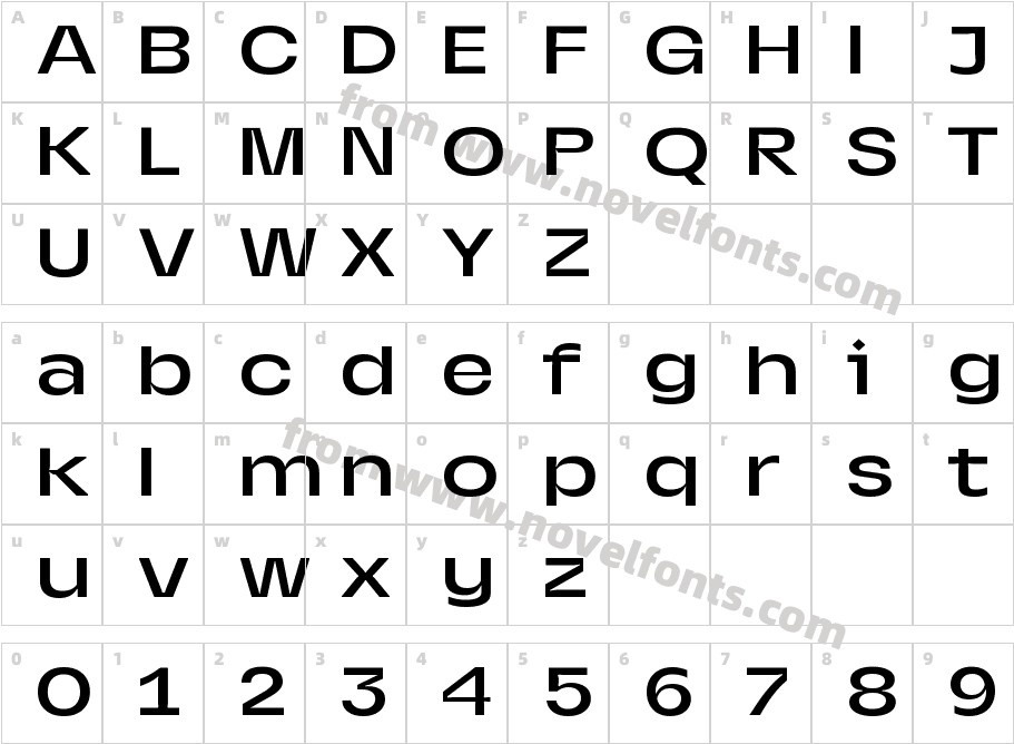 ARP 150Character Map