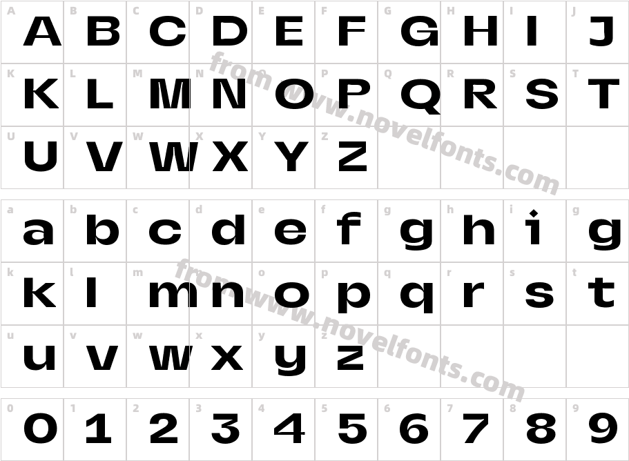 ARP 240Character Map