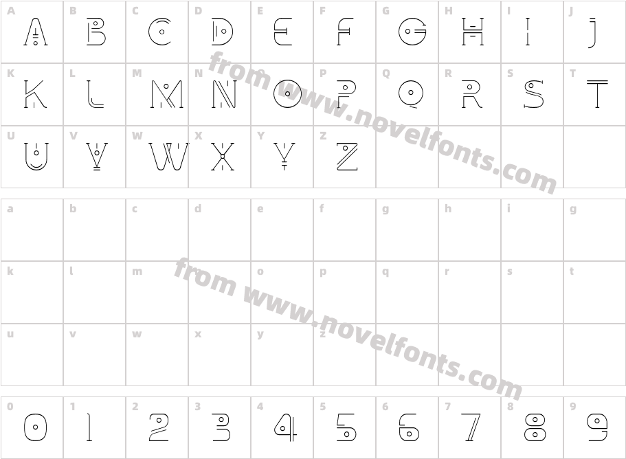 AYOR ThinCharacter Map