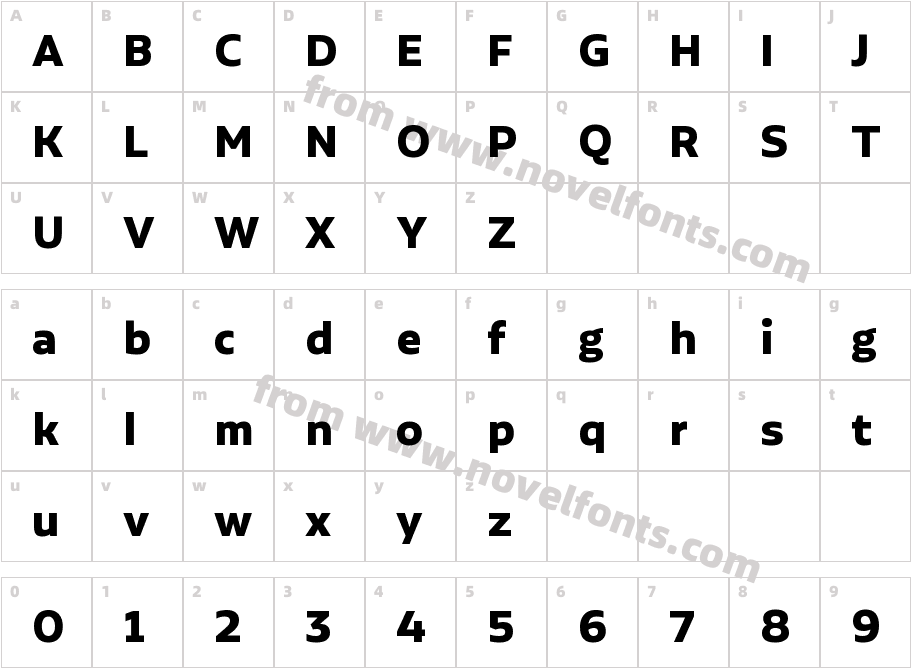 Aalto Sans Essential BoldCharacter Map